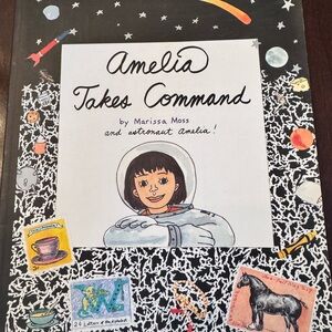 American Girl 'Amelia Takes Command' Book by Marissa Moss.